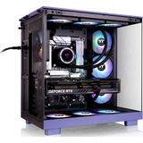 Thermaltake View 380 XL TG ARGB , Tower-Gehäuse violett, Tempered Glass x 2