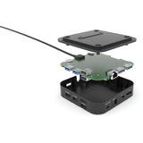 i-tec USB-C Dual Display Docking Station, Dockingstation schwarz, DisplayPort, 100 Watt PD, LAN