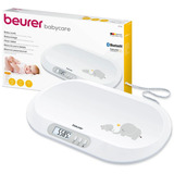 Beurer BY 90 Babywaage mit gewölbter Wiegefläche weiß