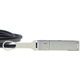 BlueOptics BlueLAN Direct Attach Kabel kompatibel zu Arista CAB-Q-Q-1M QSFP schwarz, 1 Meter
