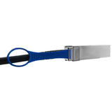 BlueOptics BlueLAN Direct Attach Kabel kompatibel zu Juniper JNP-100G-DAC-3M QSFP28 schwarz, 3 Meter