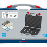 PRO Ceramic dry Bohrkronen-Set, Ø 6 - 12mm, Bohrer-Satz