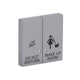 Busch-Jaeger Wippe zweiteilige Wippe mit Symbolik DND/MUR als Abdeckung für UP-Kontrolltaster-Einsatz aluminium, Retail