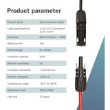 Digitus Solarkabel Verlängerung Ø 4mm² PV 1.500Volt 2x 5 Meter - 1x rot, 1x schwarz, MC4-Stecker / -Buchse
