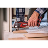 EINHELL Professional Akku-Multifunktions-Werkzeug TP-MG 18 Li BL-Solo, 18Volt rot/schwarz, ohne Akku und Ladegerät, inkl. Zubehör