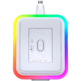 ENDORFY Mouse Dock White, für LIV Wireless, LIV Plus Wireless, Ladestation weiß, Kabel 1,8 Meter