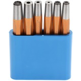 GEDORE Nietzieher- und Nietkopfsetzer-Satz, Nietwerkzeug 6-teilig