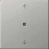 Gira Funk Bedienaufsatz mit Pfeilsymbolen aus Metall, Bedienteil edelstahl, Retail