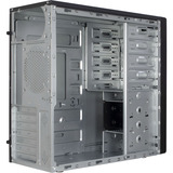 Inter-Tech IT-8862 Plaid, Tower-Gehäuse schwarz, Abschließbar