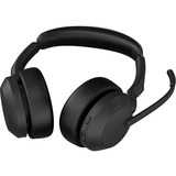 Jabra Evolve2 55, Headset schwarz, Stereo, UC, USB-A, Link380a