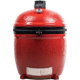 Kamado Joe Classic III, freistehend, Holzkohlegrill rot/schwarz, Ø 46cm