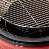 Kamado Joe Classic III, freistehend, Holzkohlegrill rot/schwarz, Ø 46cm