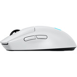 Logitech G PRO 2 LIGHTSPEED, Gaming-Maus weiß, LIGHTSPEED, HERO 2, für Windows