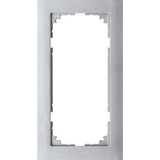 Merten Decor Rahmen zwei fach aluminium, Retail