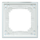 Merten Echtglasrahmen 1-fach, Abdeckung transparent, Retail