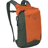 Osprey UL Dry Stuff Pack, Rucksack orange/grün, 20 Liter