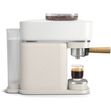Philips Baristina BAR302/20, Espressomaschine weiß/holz, 1.550 Watt