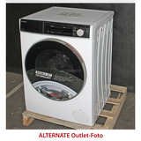 SHARP ES-NFB814CWA-DE, Waschmaschine weiß/schwarz, Advanced Inverter Motor