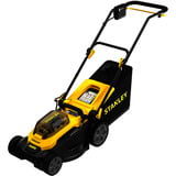 Stanley V20 Akku-Rasenmäher 36Volt (2x18V) schwarz/gelb, 2x Li-Ionen Akku 4,0Ah