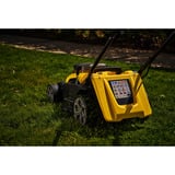 Stanley V20 Akku-Rasenmäher 36Volt (2x18V) schwarz/gelb, 2x Li-Ionen Akku 4,0Ah