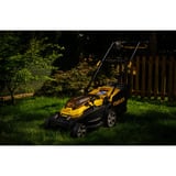 Stanley V20 Akku-Rasenmäher 36Volt (2x18V) schwarz/gelb, 2x Li-Ionen Akku 4,0Ah