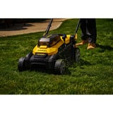 Stanley V20 Akku-Rasenmäher (SCMWP3701M2-QW), 36Volt (2x18V) schwarz/gelb, 2x Li-Ionen Akku 4,0Ah