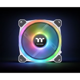 Thermaltake Riing Trio 12 RGB Radiator Fan White TT Premium Edition, Gehäuselüfter weiß, 3er Pack inkl. Controller