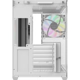 Thermaltake View 380 WS ARGB Snow White, Tower-Gehäuse weiß/holz, Tempered Glass x 2, Holz-Struktur