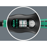 Wera Drehmomentschlüssel mit Durchsteckvierkant Click-Torque Lock C 3 R/L schwarz/grün, Abtrieb 1/2", 40 bis 200 Nm
