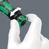 Wera Drehmomentschlüssel mit Durchsteckvierkant Click-Torque Lock C 3 R/L schwarz/grün, Abtrieb 1/2", 40 bis 200 Nm