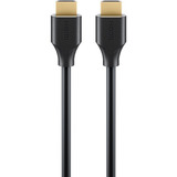 goobay Ultra96 HDMI Kabel schwarz/gold, 1,5m