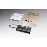 i-tec USB-C Triple 4K HDMI Video Adapter, Dockingstation schwarz, Power Delivery 100W, HDMI