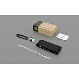 i-tec Universal Dual 4K Display Docking Station Power Delivery 85W, Dockingstation schwarz, Anschluss per USB-C