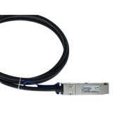 BlueOptics BlueLAN Direct Attach Kabel kompatibel zu Dell Networking 470-ABQG QSFP28 schwarz, 2 Meter