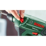 Bosch Heimwerken & Garten Akku-Bohrhammer Uneo Maxx, 18Volt grün/schwarz, 2x Li-Ionen Akku 2,0Ah, im Koffer, POWER FOR ALL ALLIANCE