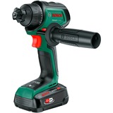 Bosch Heimwerken & Garten Akku-Bohrschrauber AdvancedDrill 18V-80 QuickSnap + Zubehör grün/schwarz, 2x Li-Ionen Akku 2,5Ah, Koffer, POWER FOR ALL ALLIANCE