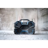 Bosch Professional GPB 18VH-6 SRC, Baustellenradio blau/schwarz, UKW, DAB+, AUX, Bluetooth