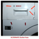 Bosch WKD28543 Serie 6, Waschtrockner weiß, Einbau