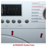 Bosch WKD28543 Serie 6, Waschtrockner weiß, Einbau