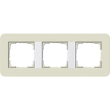Gira Abdeckrahmen 3fach, Abdeckung beige, Retail