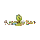 HABA 3D-Puzzle-Spielwelt Obstgarten 40 Teile, 2 Holzfiguren