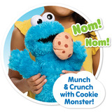Just Play Kitzel mich Krümel Monster Plüschfigur, Kuscheltier 