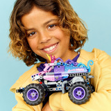 LEGO 42220 Technic Monster Jam Sparkle Smash mit Rückziehmotor, Konstruktionsspielzeug 