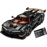 LEGO 42232 Technic Koenigsegg Sadair's Spear Hypercar, Konstruktionsspielzeug 