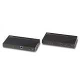 Lindy 100m HDBaseT KVM Extender, HDMI Verlängerung schwarz
