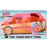 MGA Entertainment L.O.L. Surprise 3-in-1 Party Cruiser, Spielfahrzeug roségold/pink