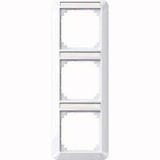 Merten Rahmen dreifach mit Beschriftungsträger Retail