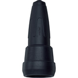 Merten Vollgummi Schutzkontakt-Kupplung mit Schnappkragen, 16 Ampere, 250 Volt, 1-polig schwarz, Retail