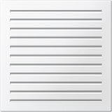  Merten Zentralplatte pws fr Signalgeber MEG4450-0419 weiß, Retail