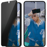 PanzerGlass Privacy Displayschutz Ultra-Wide Fit, Schutzfolie transparent, Samsung Galaxy S25+ / S24+